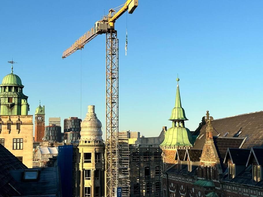 Penthouse-Nordic-Citycenter-Balcony Kopenhagen Bagian luar foto